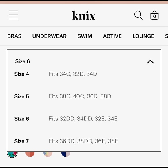 Knix Padded Wide Strap V-Neck Convertible Strap - Picture 7 of 8